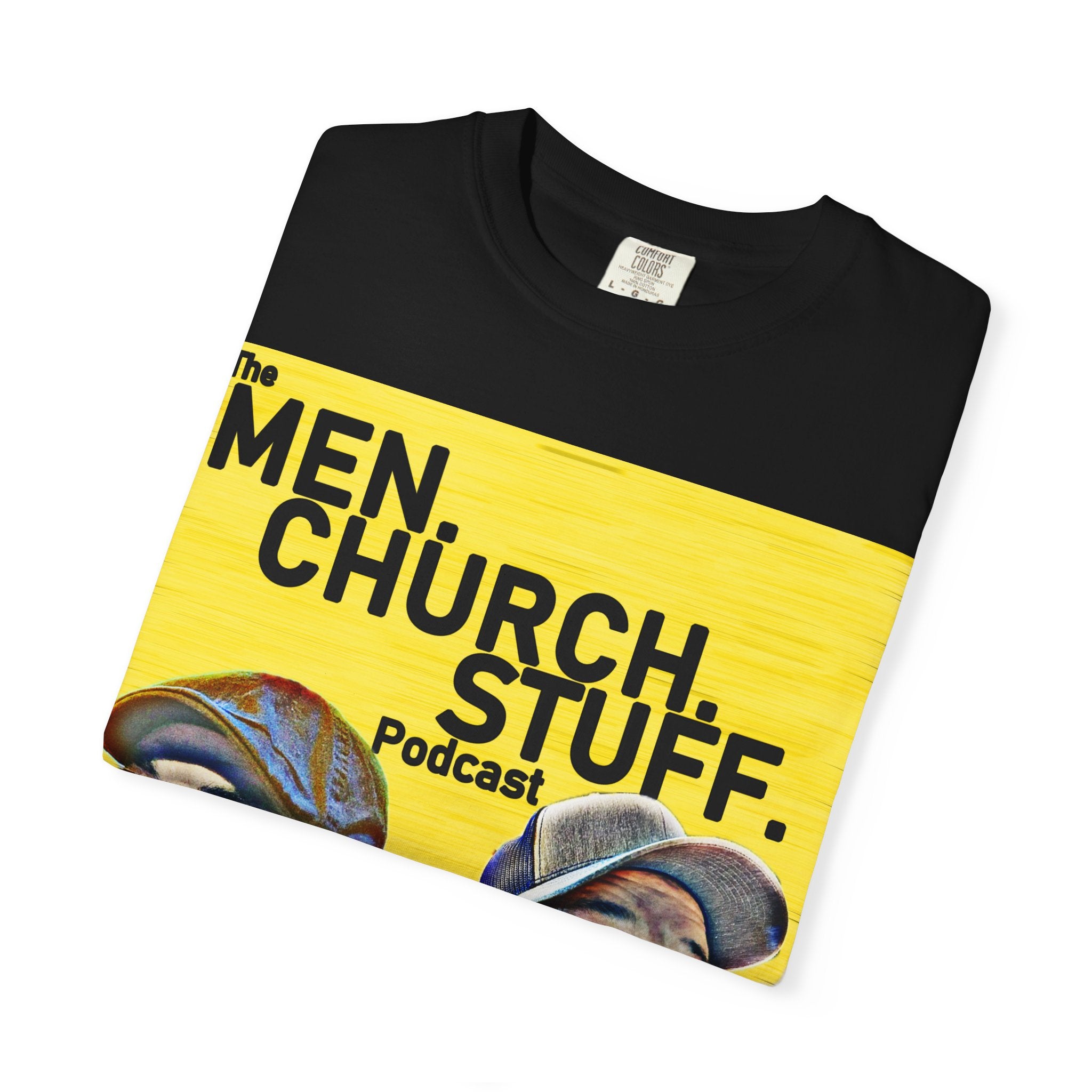 Copy of Men Church Stuff Full Logo Unisex Garment-Dyed T-shirt