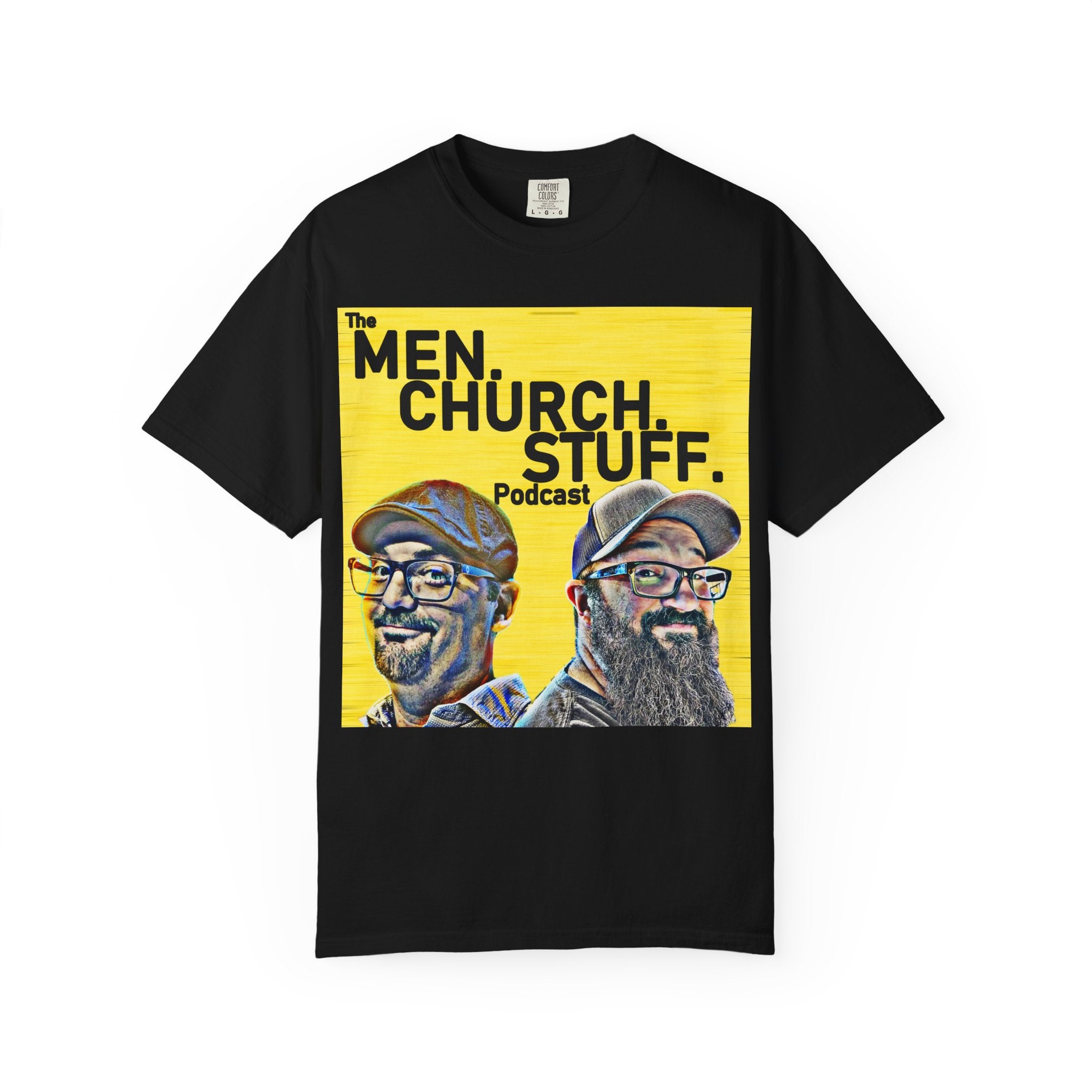Copy of Men Church Stuff Full Logo Unisex Garment-Dyed T-shirt